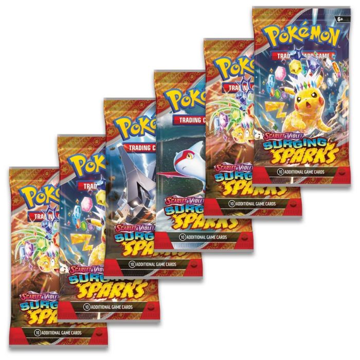 Pokémon SV08: Surging Sparks: Booster Bundle